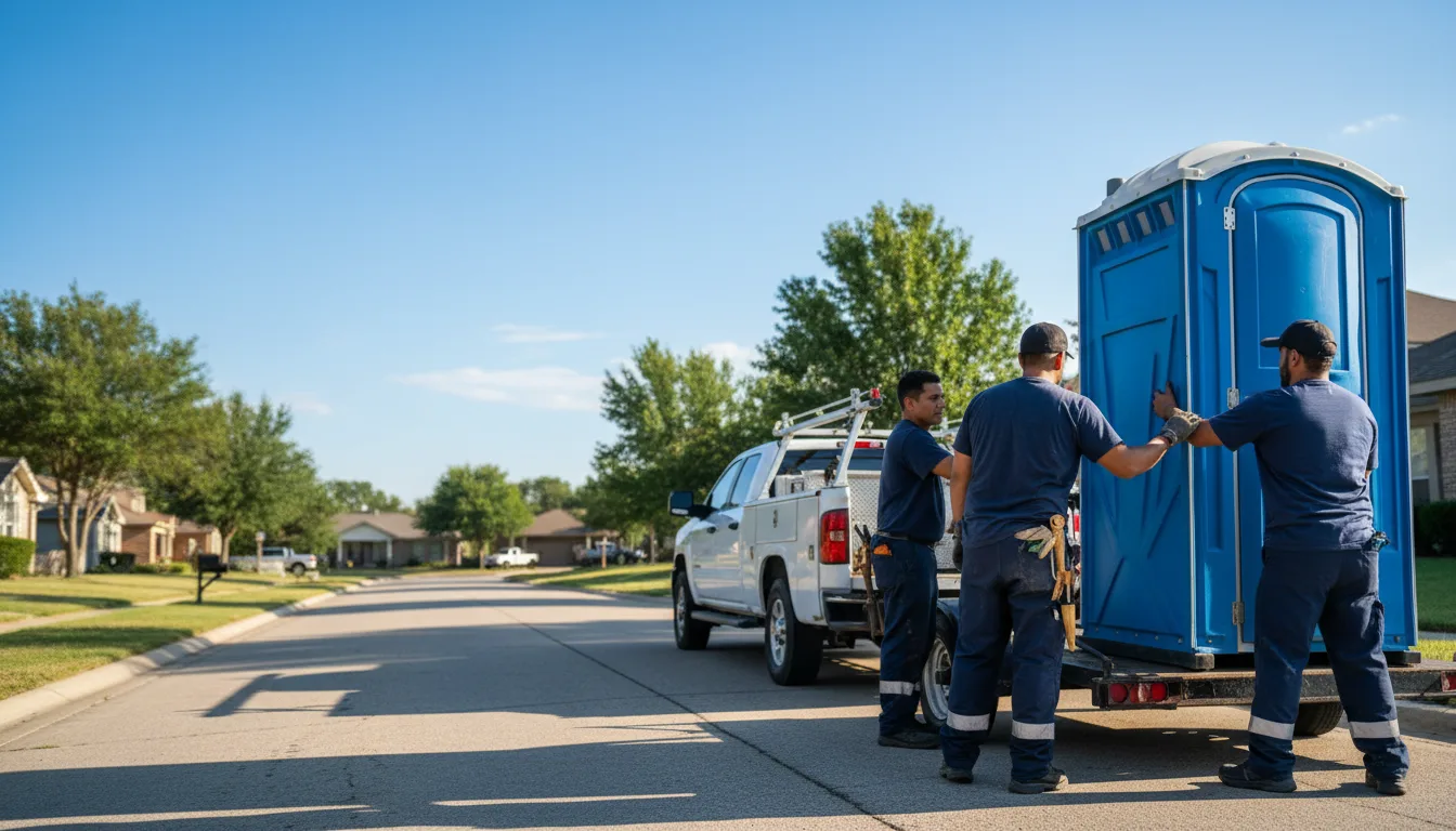 Portable Toilet Rental in Kennedale, TX near me